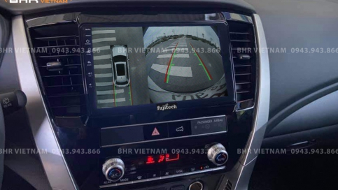 Màn hình DVD Android liền camera 360 Mitsubishi Pajero Sport 2018 - nay | Fujitech 360 